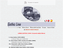 Tablet Screenshot of gothicline.org